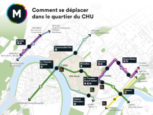 Plans de transports en commun à Grenoble